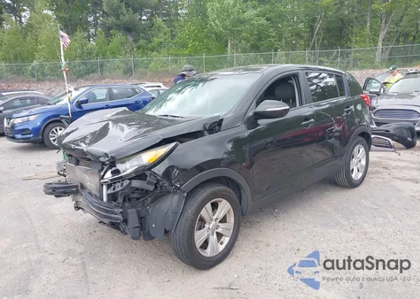 2013 Kia Sportage Lx из США, поврежденный, VIN KNDPB3A29D7537246